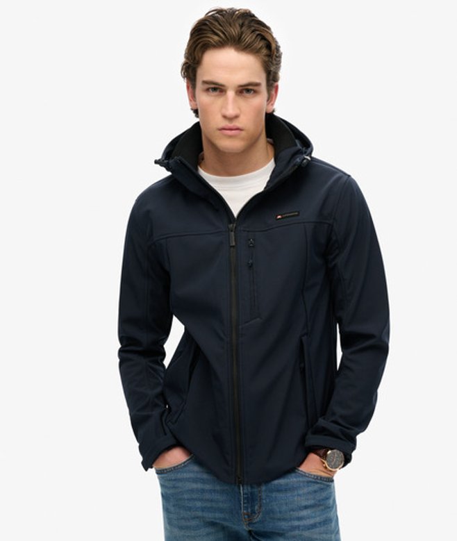 Hooded Soft Shell Trekker Jas