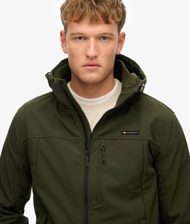 Hooded Soft Shell Trekker Jas