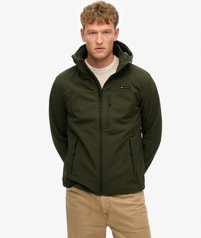 Hooded Soft Shell Trekker Jas