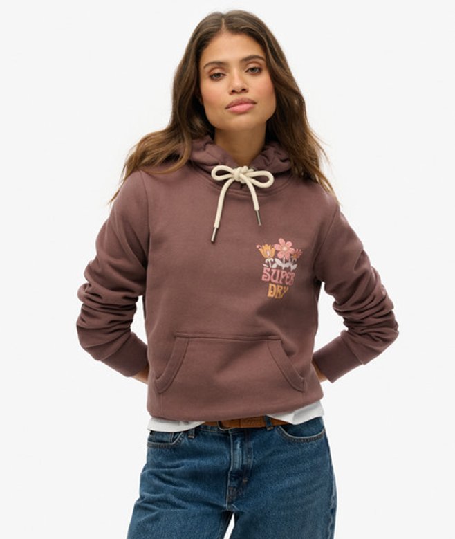 Summer Garden Hoodie Bruin Grootte: 44 afbeelding