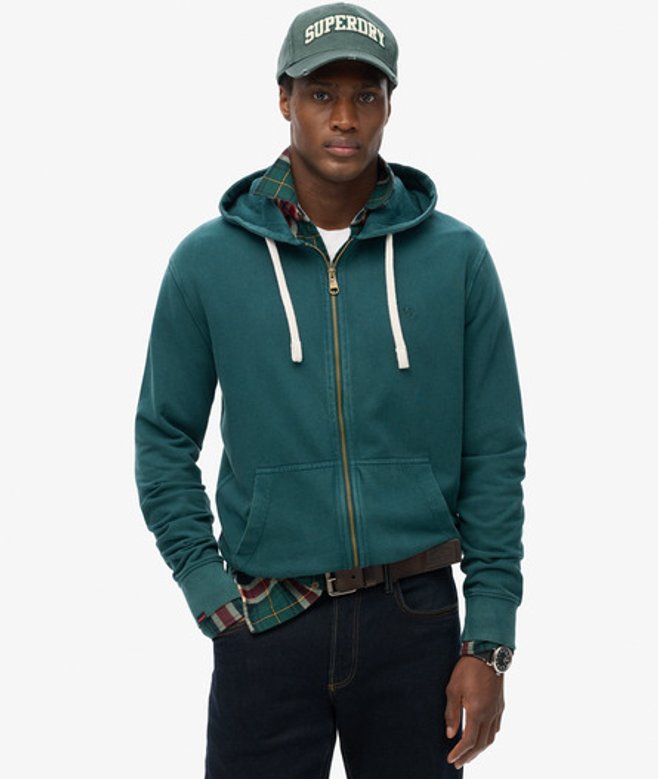 Men's Klassische Essential Kapuzenjacke - Größe: L - Superdry - Modalova
