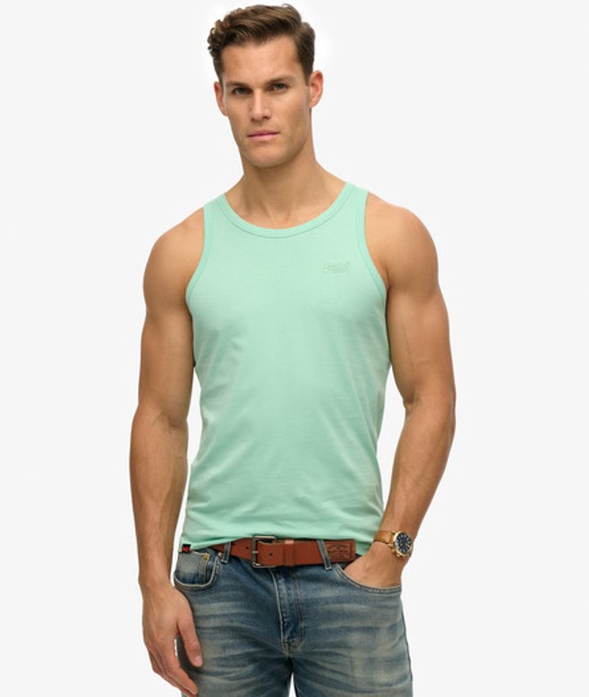 Herren Essential Tanktop mit Logo - Größe: S - Superdry - Modalova