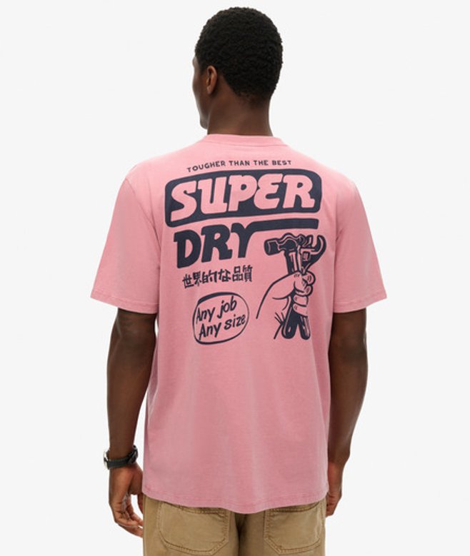 Herren Locker Geschnittenes Trade Tools T-shirt - Größe: S - Superdry - Modalova