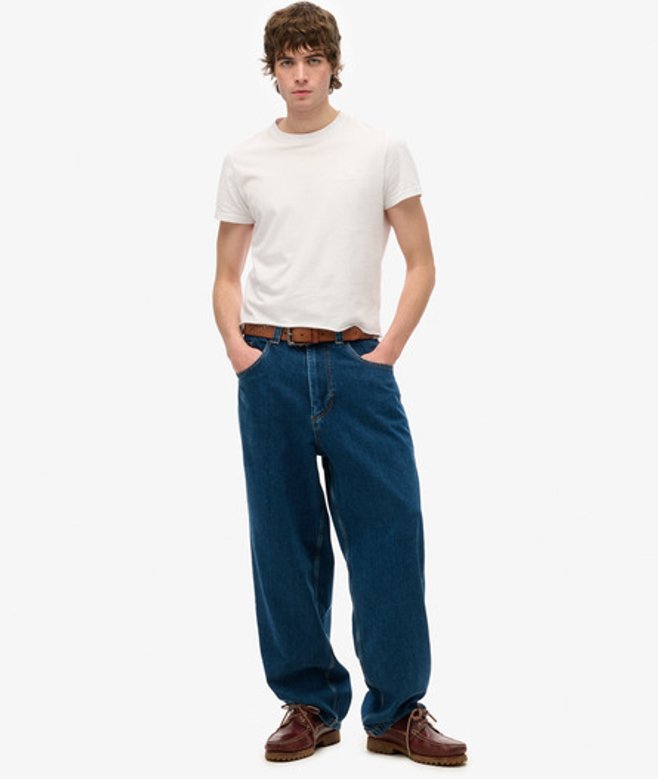 Herren Kultige Baggy-jeans im 90er-Jahre-Stil - Größe: 30/32 - Superdry - Modalova