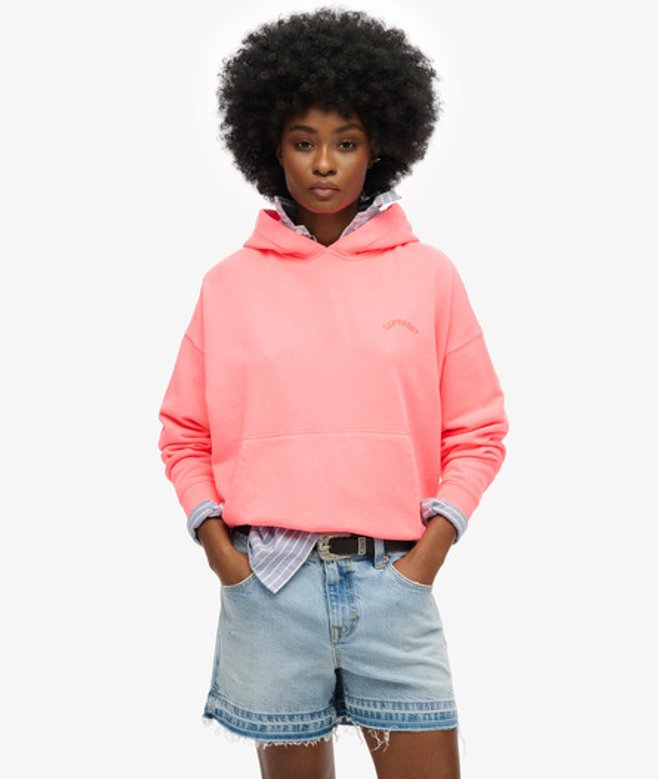 Essential Logo Hoodie Cream Grootte: 44 afbeelding