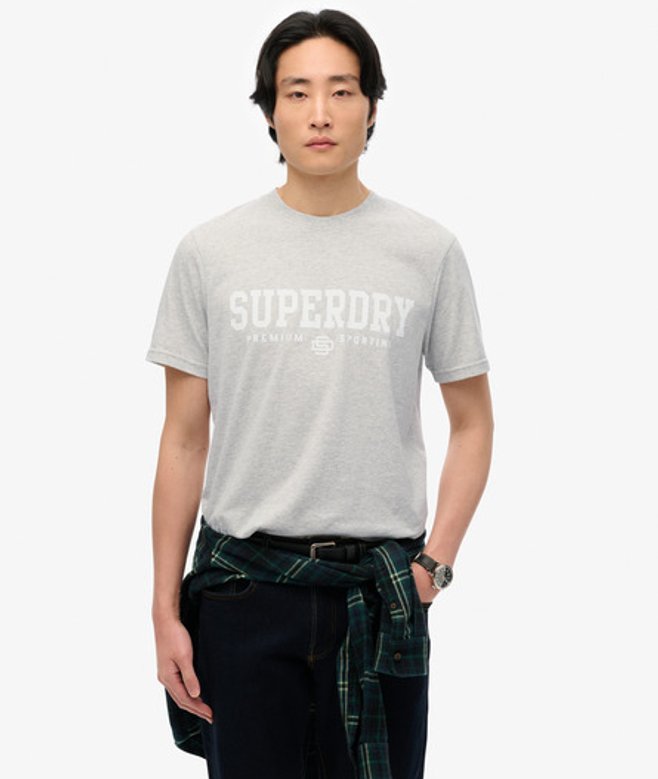 Herren Core Sports T-shirt - Größe: XL - Superdry - Modalova