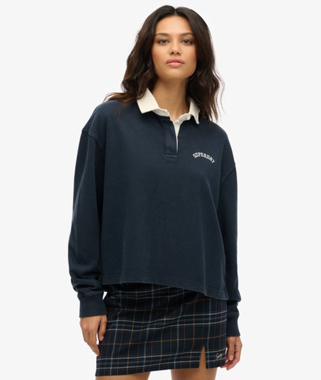 Athletic Essentials Grafisch Rugbyshirt