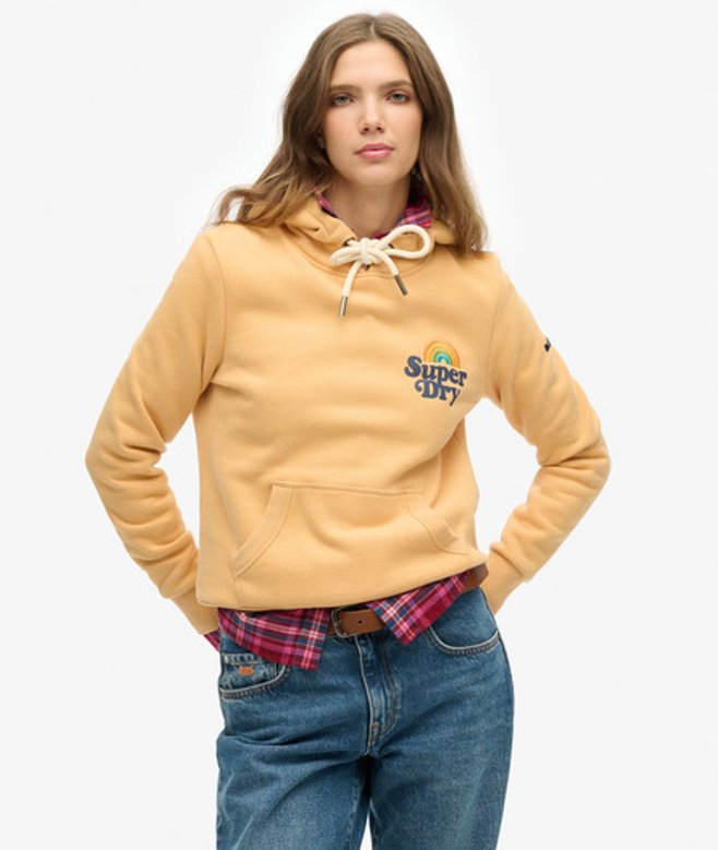 Sweat à Capuche Vintage Rainbow Taille: 40 - Superdry - Modalova