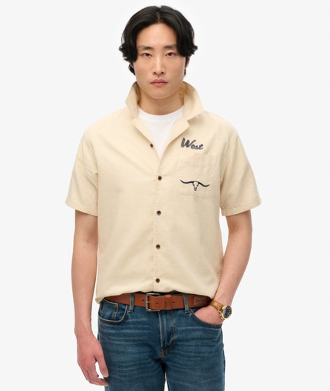 Herren The Merchant Store - Resort Hemd - Größe: Xxl - Superdry - Modalova