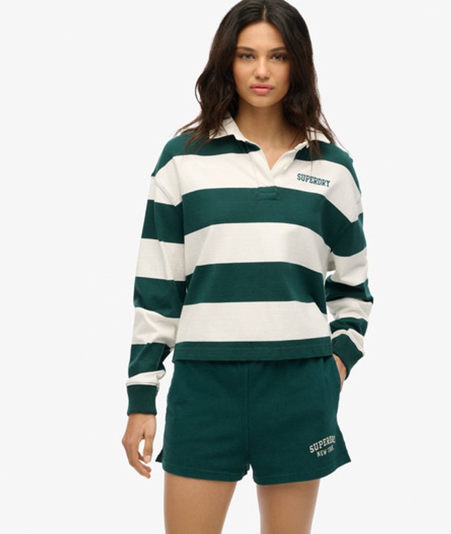 Athletic Essentials Grafische Short Green Grootte: 44 afbeelding