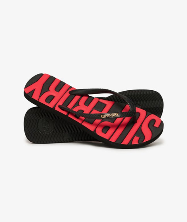Core Logo Teenslippers Zwart Grootte: 7-8 afbeelding