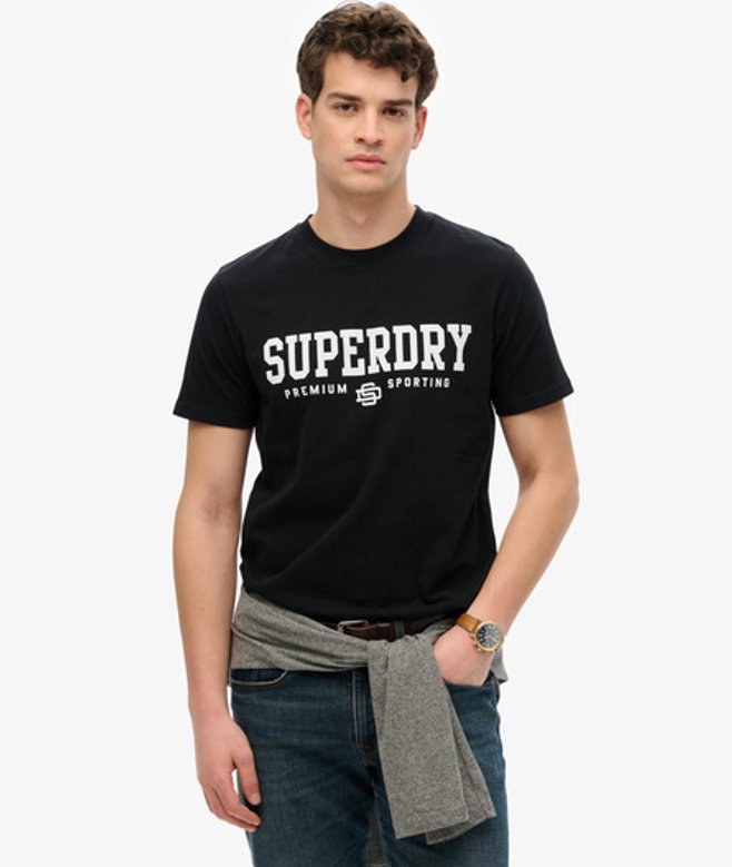 Herren Core Sports T-shirt - Größe: XL - Superdry - Modalova