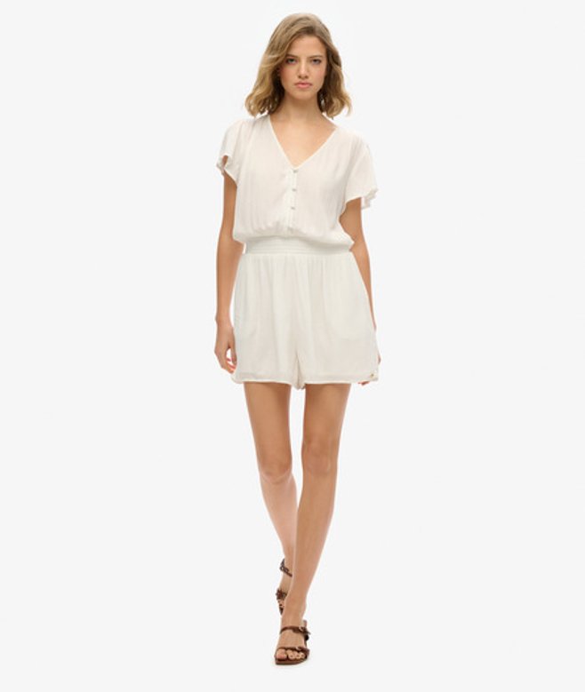 Combi-short Imprimé à Manches Courtes Taille: 38 - Superdry - Modalova