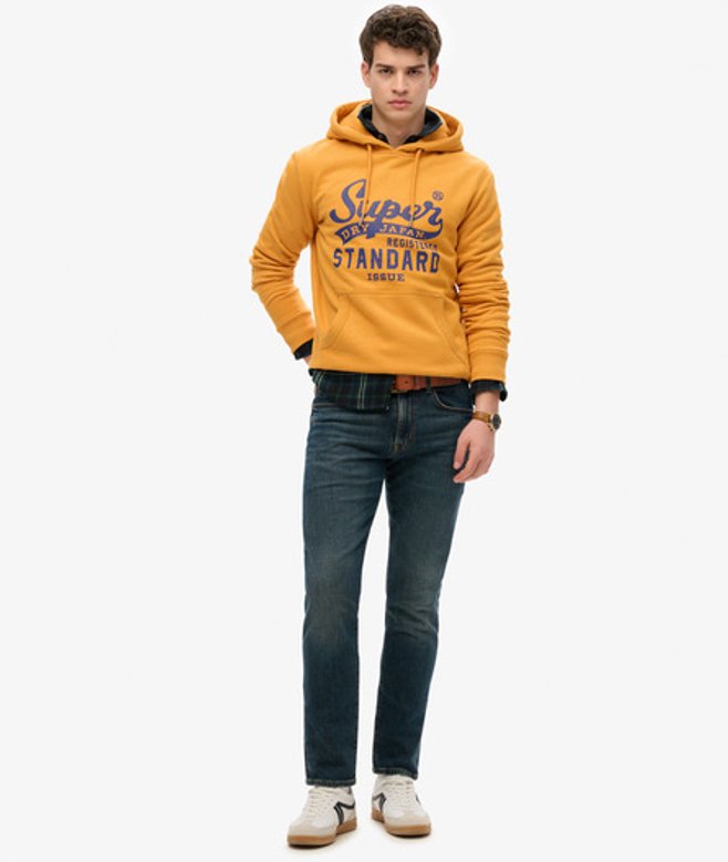 Standard Script Hoodie Relaxed Pasvorm