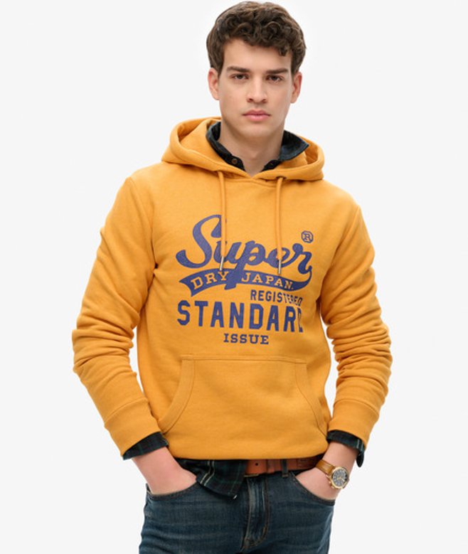 Sweat à Capuche Standard Script Taille: S - Superdry - Modalova