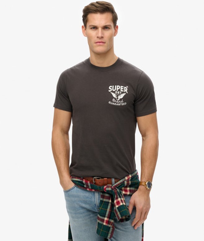 Dry Brand T-shirt Black Grootte: XL afbeelding