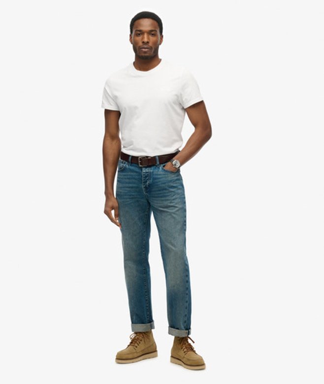 Herren The Merchant Store - Gerade Geschnittene Jeans - Größe: 30/32 - Superdry - Modalova