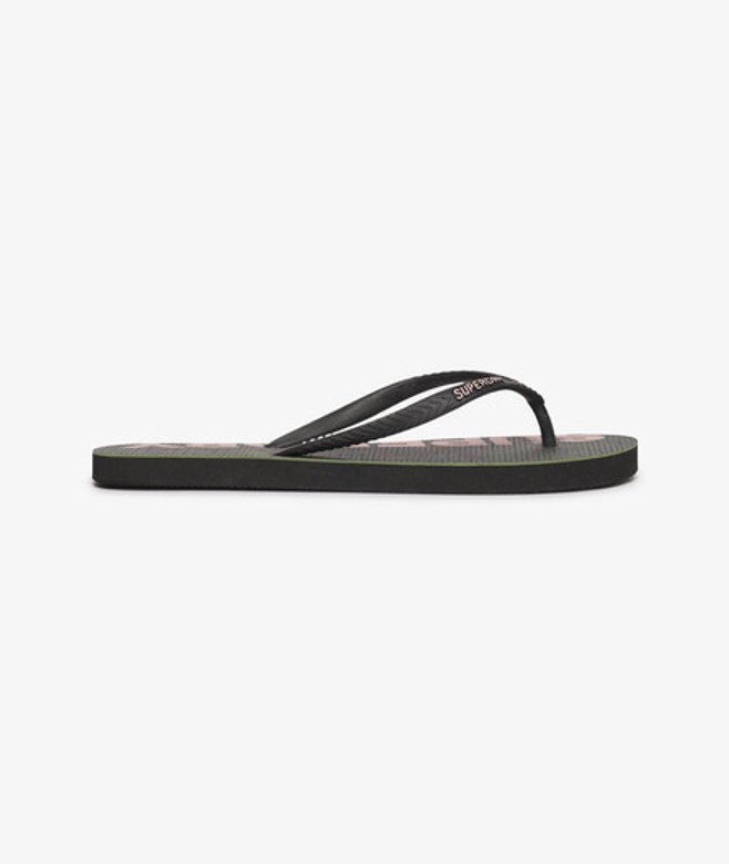 Vegan Teenslippers met Logo Groen Grootte: 5-6 afbeelding