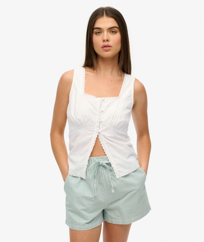 Damen Ärmelloses Ibiza Oberteil - Größe: 44 - Superdry - Modalova