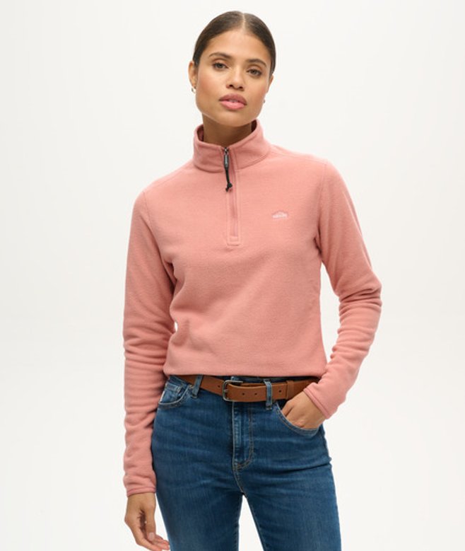 Pull Polaire à Demi-zip Taille: 36 - Superdry - Modalova