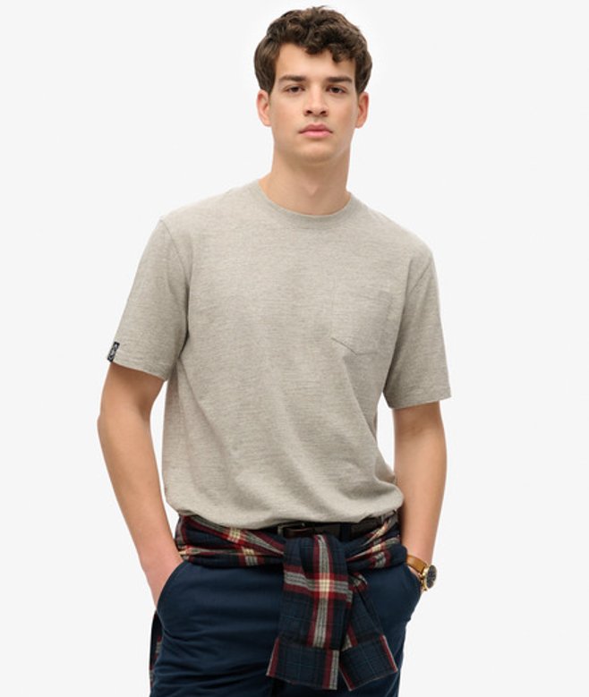 Herren The Merchant Store - T-shirt mit Tasche - Größe: S - Superdry - Modalova