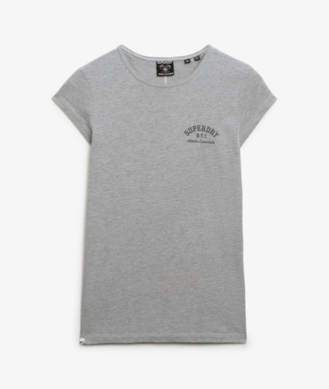 Superdry Women's Athletic Essential Slub T-shirt Grey / Grey Marl