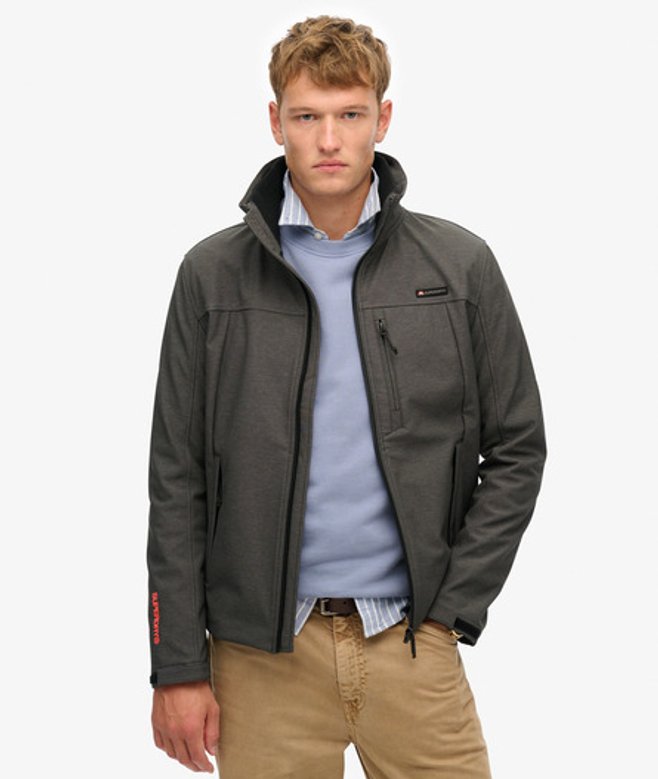 Men's Marl Ripstop Trekker Jacket / Marl - Size: M - Superdry - Modalova