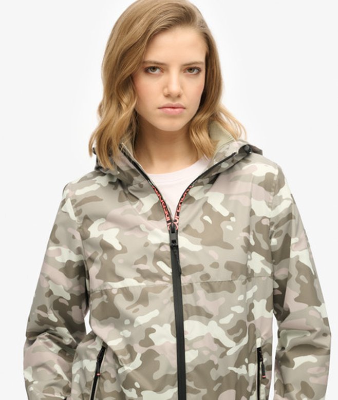 Windbreakerjas met Capuchon en Logo
