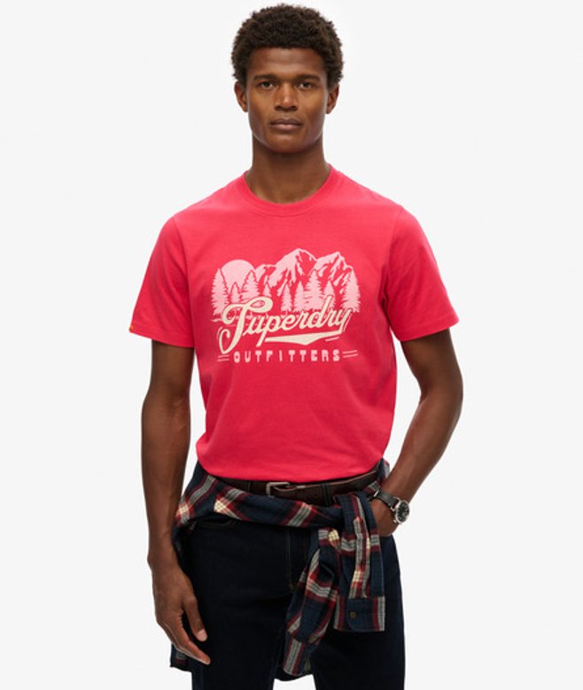 Men's Outfitters T-shirt - Größe: S - Superdry - Modalova