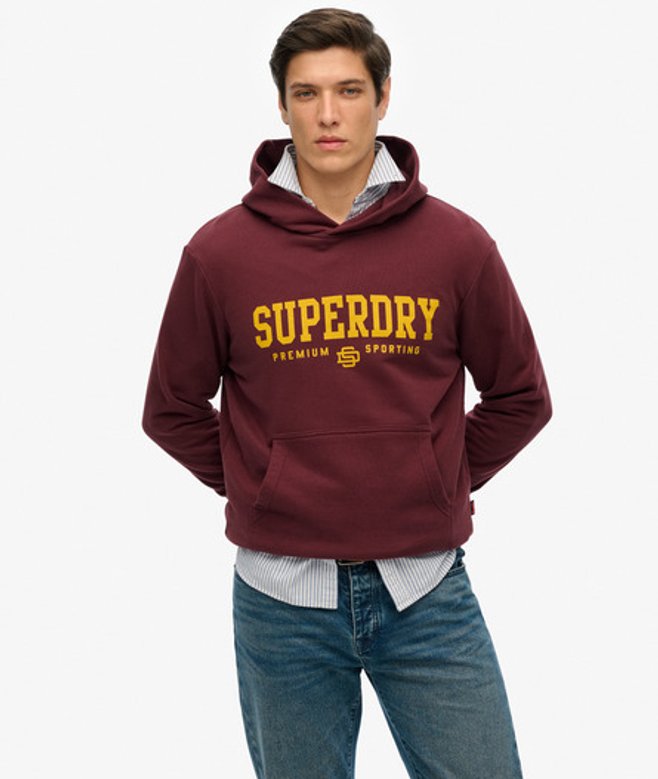 Herren Core Sport Hoodie - Größe: XL - Superdry - Modalova