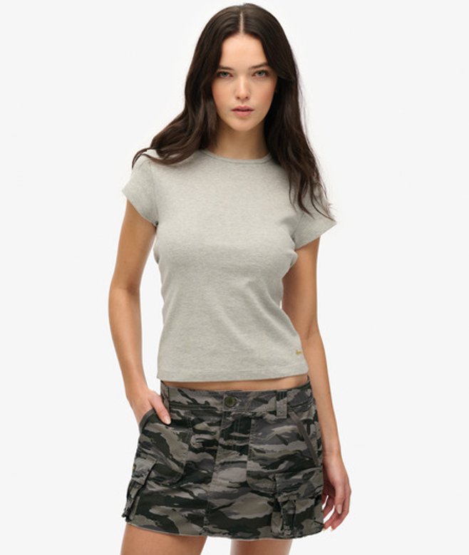 Women's Athletic Essential T-shirt / Marl - Size: 14 - Superdry - Modalova