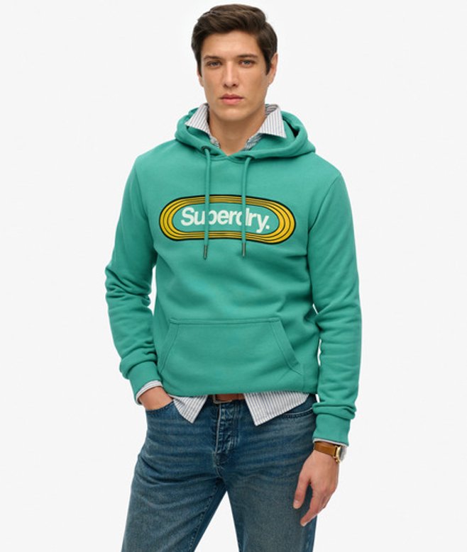 Herren Vintage Trade Tab Hoodie - Größe: XL - Superdry - Modalova