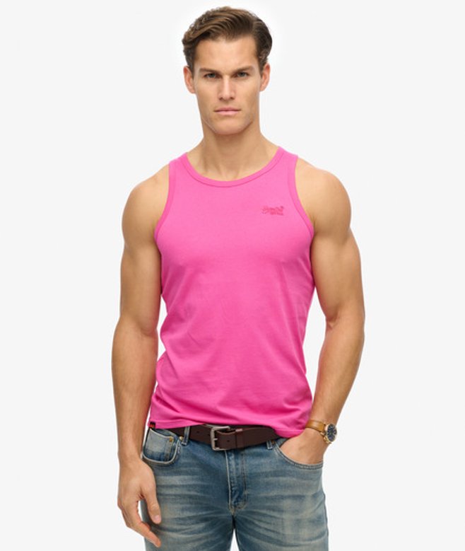 Herren Essential Tanktop mit Logo - Größe: Xxl - Superdry - Modalova