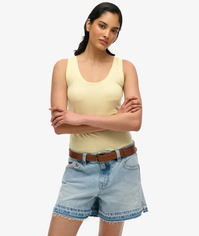 Studios Lichtgewicht Racerback Hemdje Yellow Grootte: 44 afbeelding