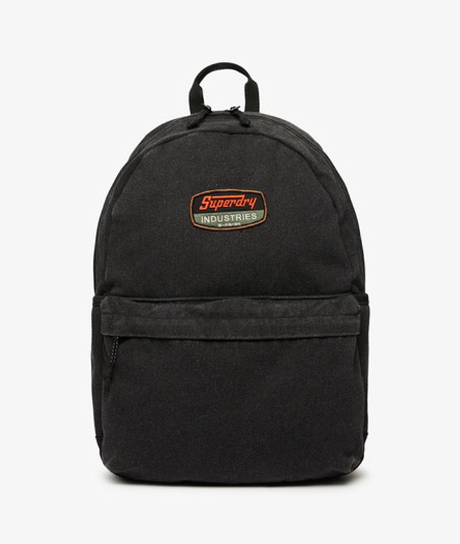 Workwear Montana Rugzak van Canvas Zwart Grootte: 1SIZE afbeelding