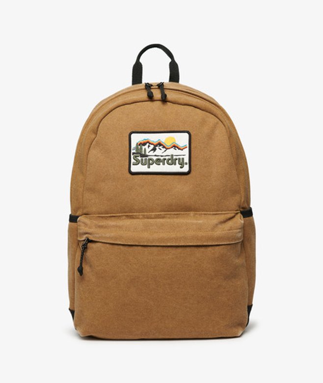 Workwear Montana Rugzak van Canvas Bruin Grootte: 1SIZE afbeelding
