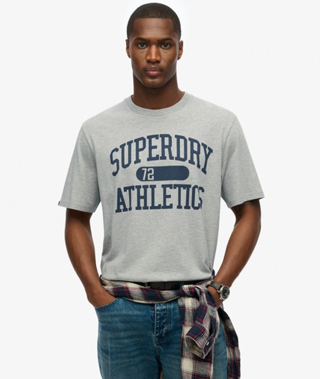 Herren Athletic Essential T-shirt - Größe: Xxl - Superdry - Modalova