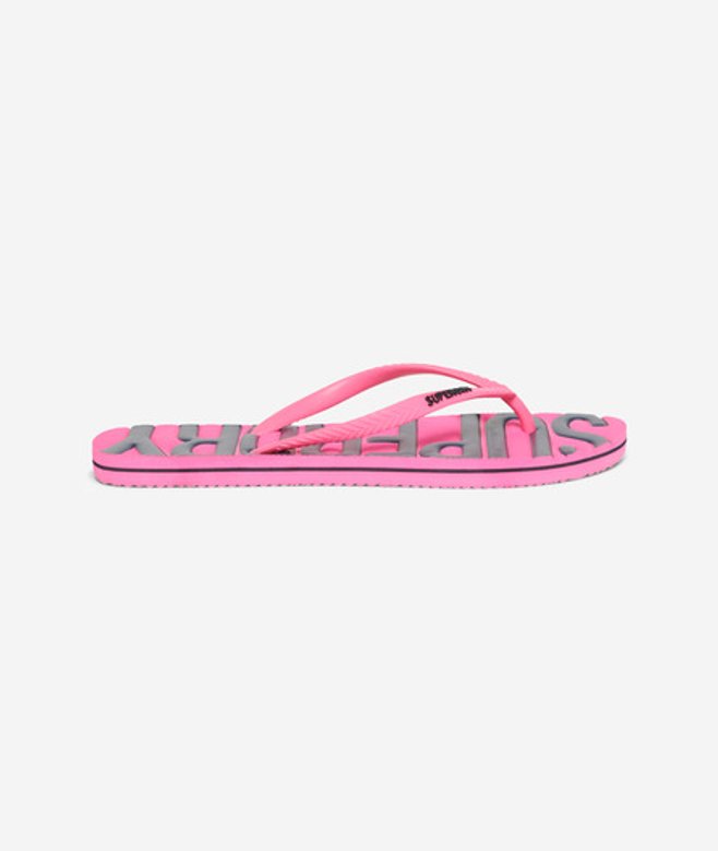 Vegan Vintage Teenslippers Roze Grootte: 7-8 afbeelding