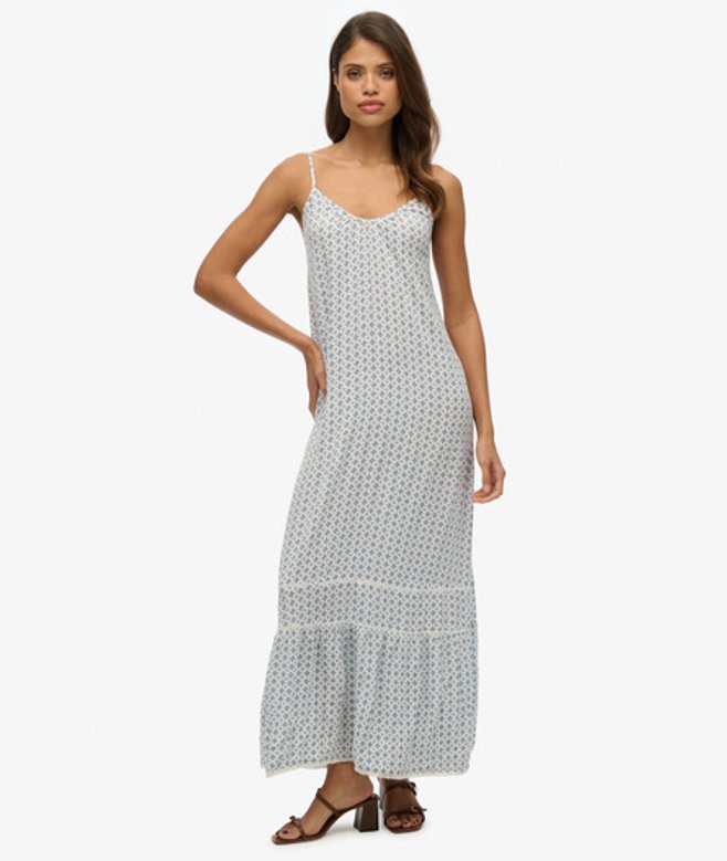 Damen Cami Maxi Dress - Größe: 42 - Superdry - Modalova
