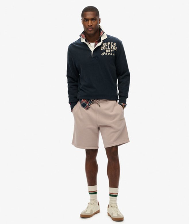 Herren Micro Logo Shorts - Größe: S - Superdry - Modalova
