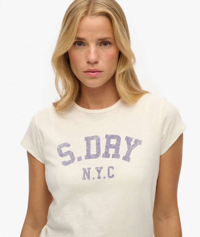 T-shirt Athletic Essential Slub Taille: 34 - Superdry - Modalova