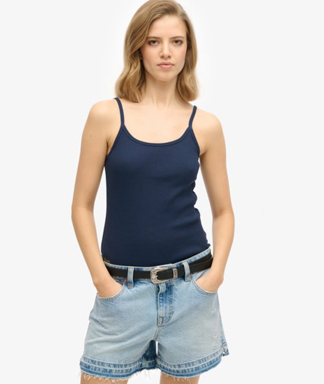 Athletic Essentials Hemd met Ronde Hals Blauw Grootte: 44 afbeelding
