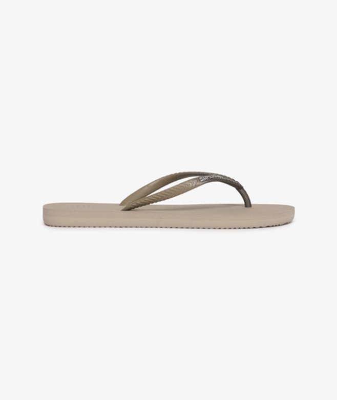Core Metallic Teenslippers Beige Grootte: 7-8 afbeelding