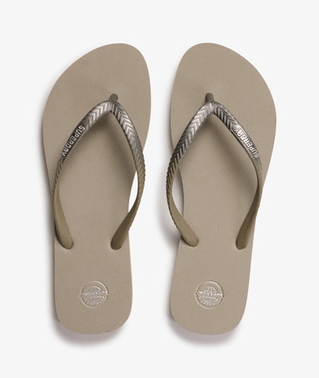 Core Metallic Teenslippers