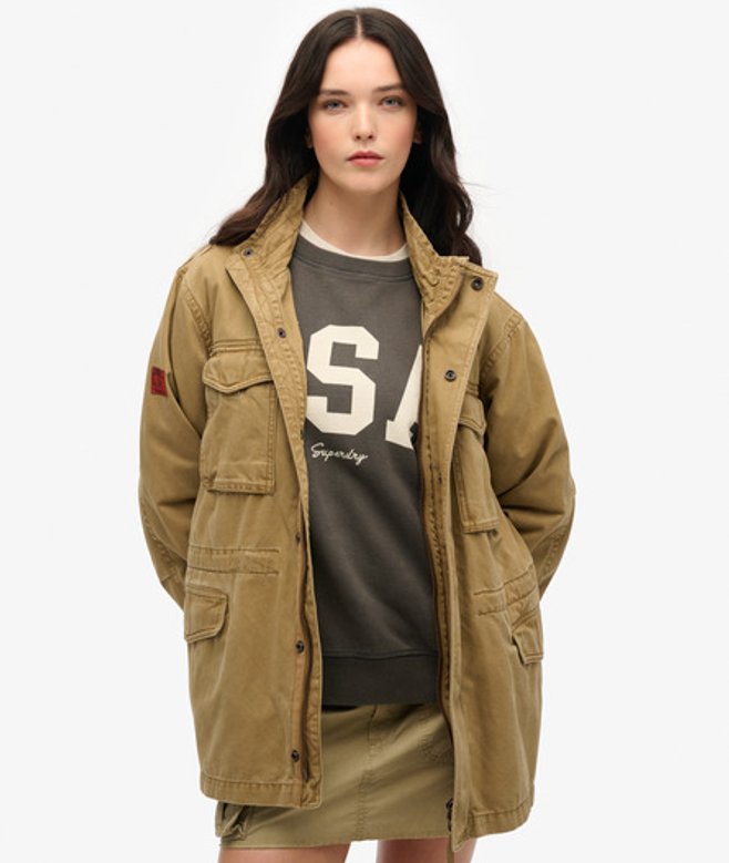 Oversized Rookie Military Jack