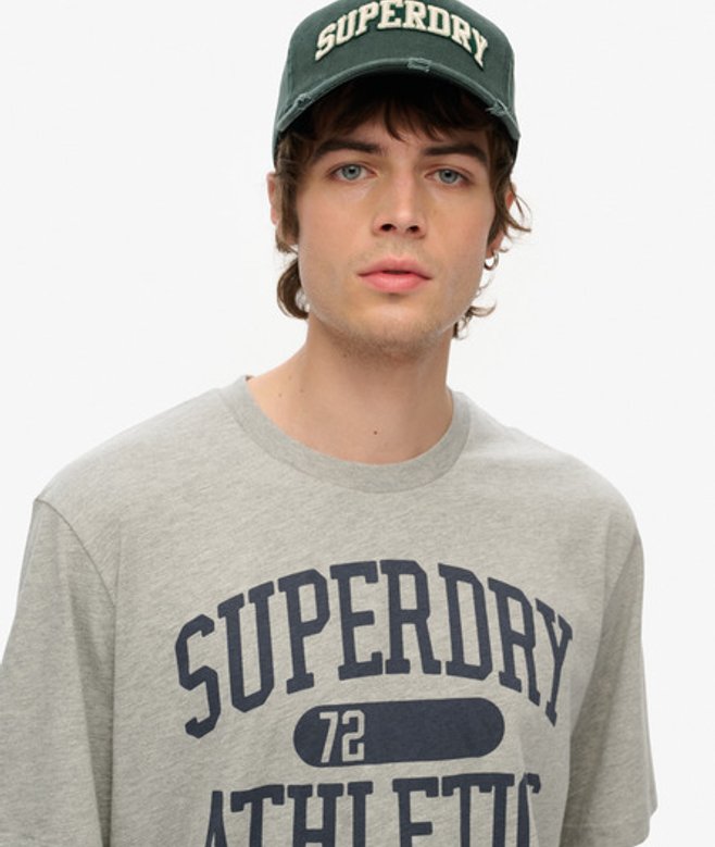 Herren Athletic Essential T-shirt - Größe: L - Superdry - Modalova