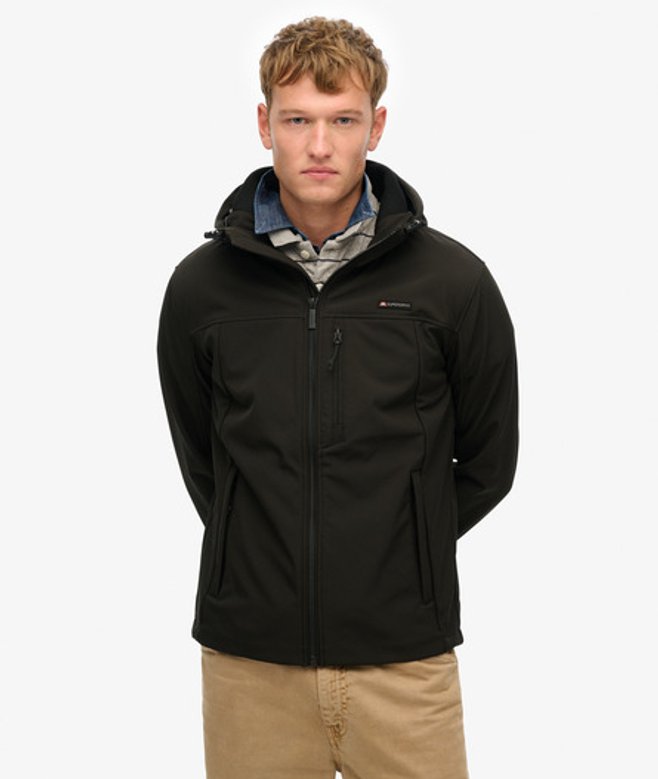 Hooded Soft Shell Trekker Jas