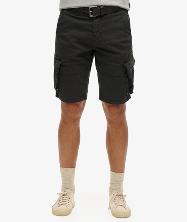 Core Cargo Short Relaxed Pasvorm Zwart Grootte: 30