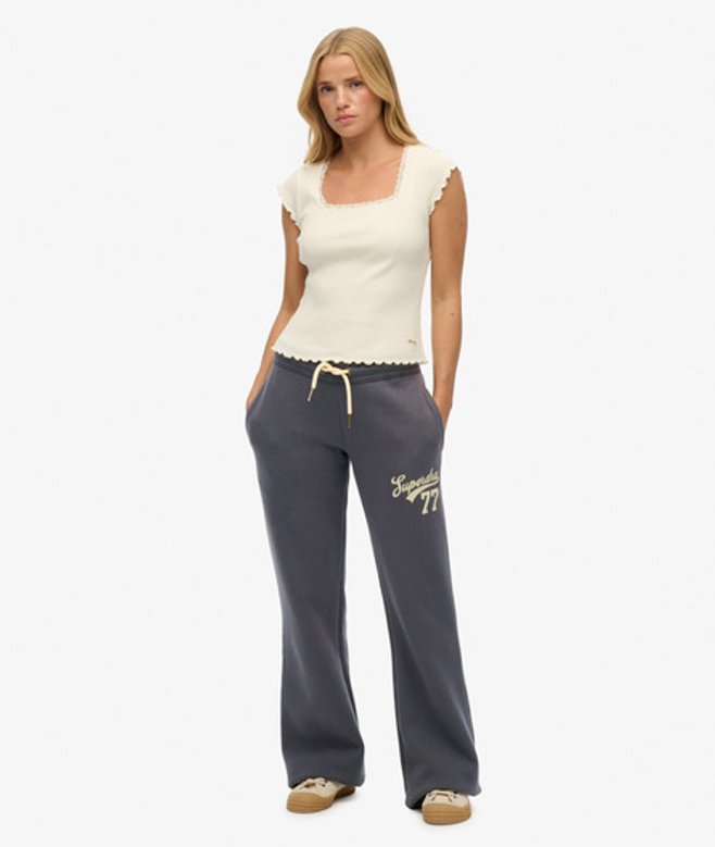 Pantalon de Survêtement évasé Super 77 Taille: 36 - Superdry - Modalova