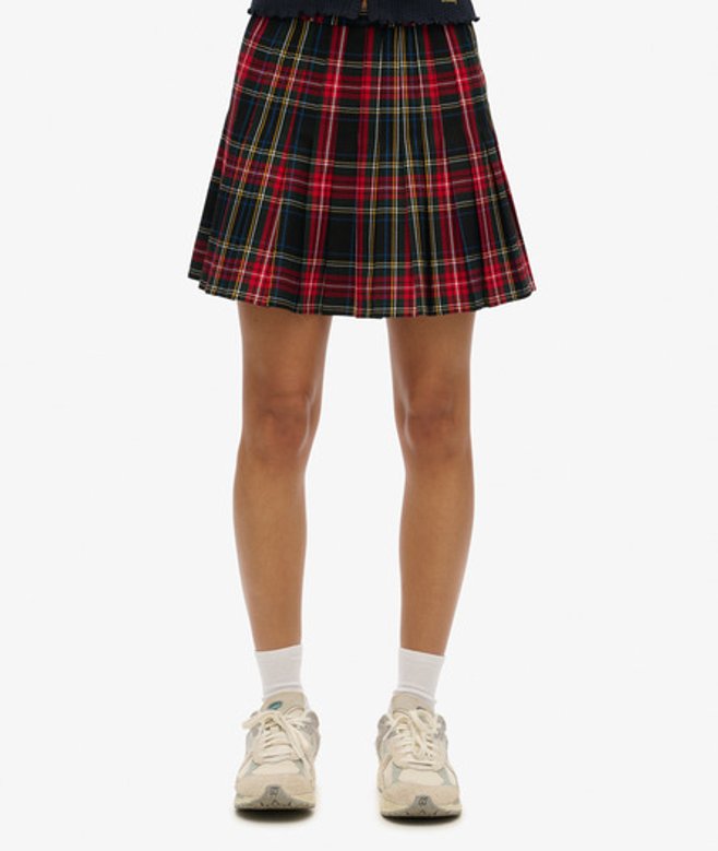 Women's Check Mini Skirt / Check - Size: 16 - Superdry - Modalova